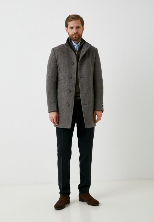 Пальто однобортное Bazioni