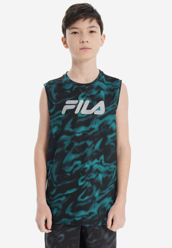 Майка для мальчиков FILA, Черный