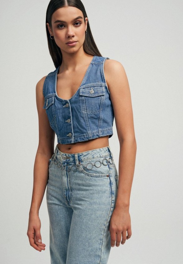 Жилет джинсовый Твое