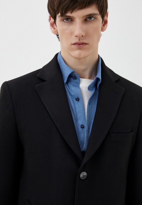 Пальто однобортное Salvatore Brunacci