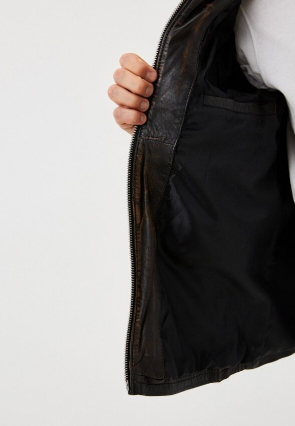 Куртка кожаная Jorg Weber