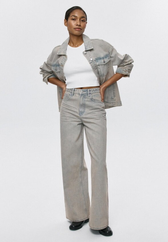 Винтажные джинсы WIDE LEG