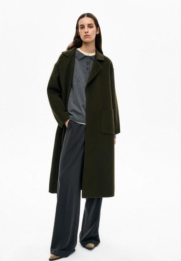 Пальто однобортное Yollo