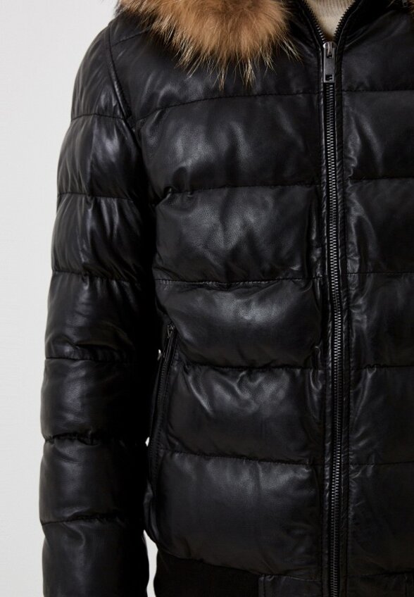 Куртка кожаная Jorg Weber