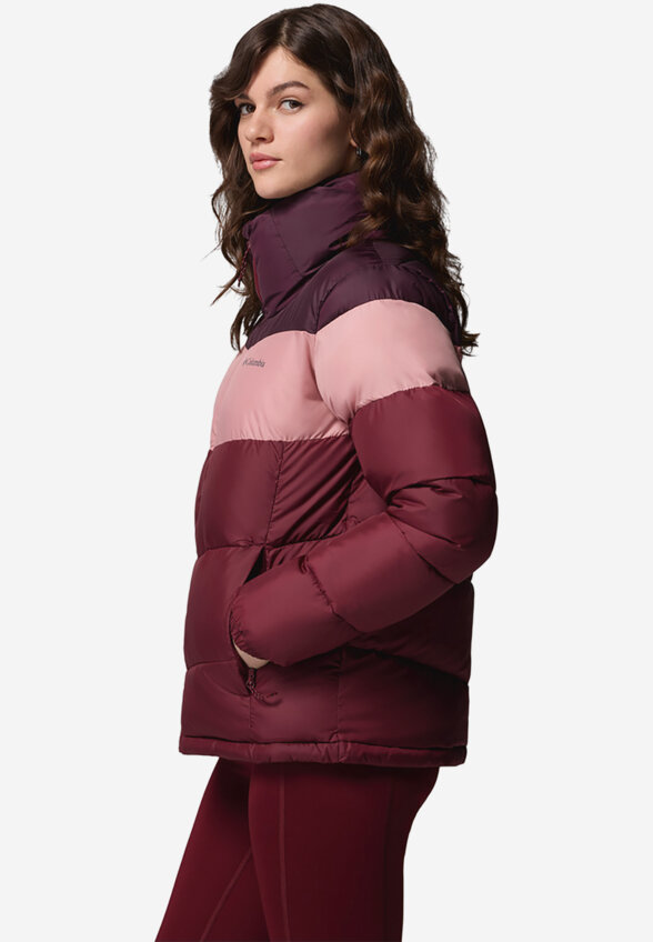 Куртка утепленная женская Columbia Puffect II Colorblock Jacket, Красный