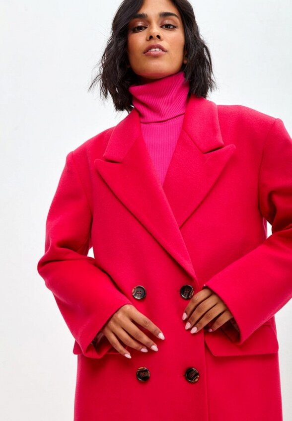 Пальто двубортное Droid&I