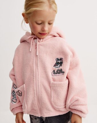 Флисовая толстовка для девочек из коллекции SELA × L.O.L. детям