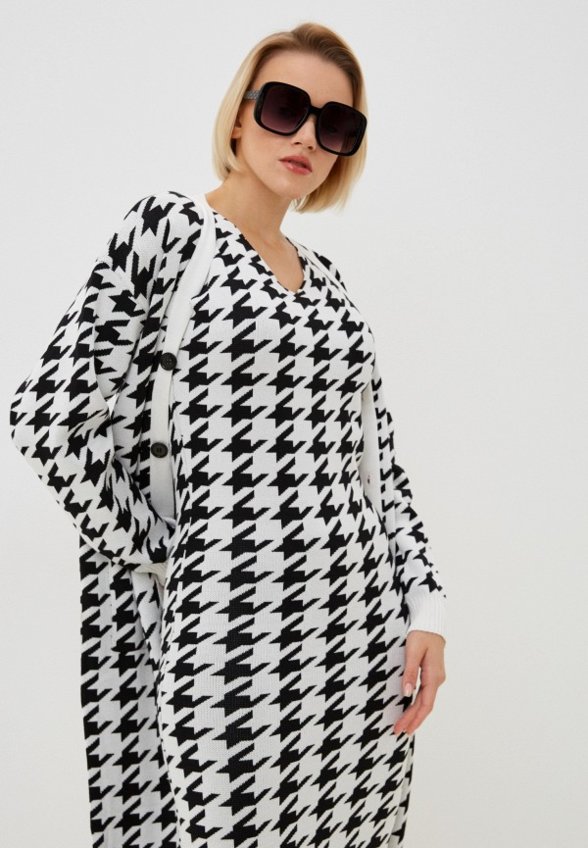 Платье и кардиган Chic de Femme
