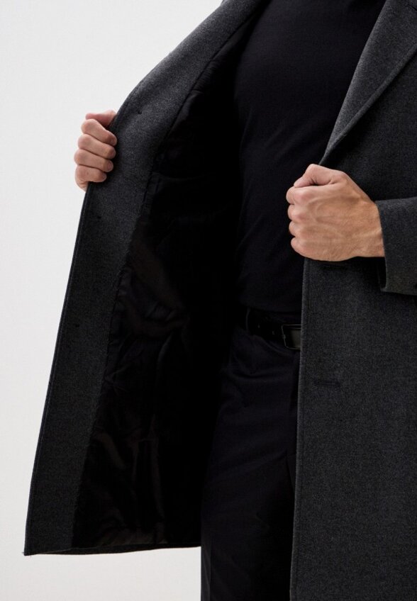 Пальто однобортное Sinar