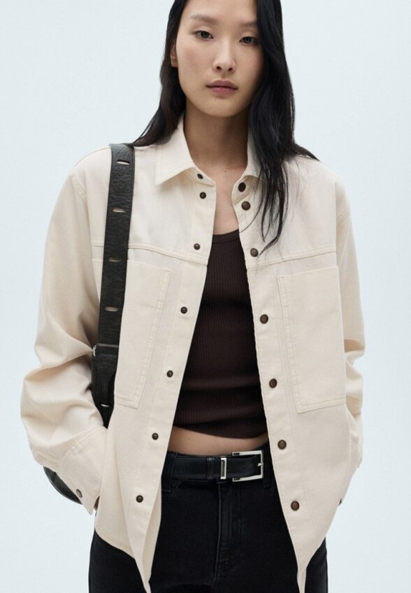 Рубашка джинсовая Mango