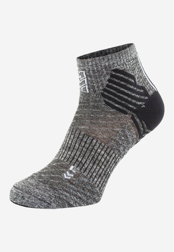 Носки компрессионные MORETAN Run Soft Air, 1 пара, Серый