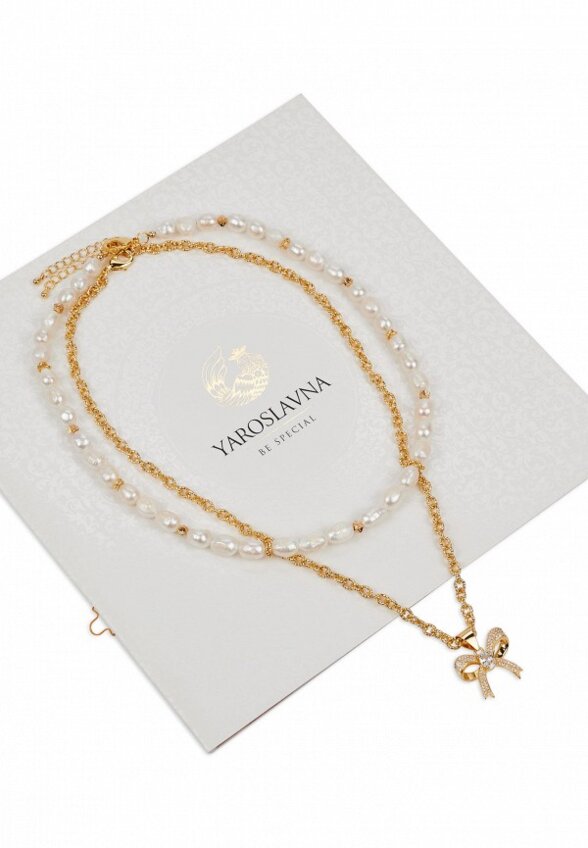 Бусы и колье Yaroslavna