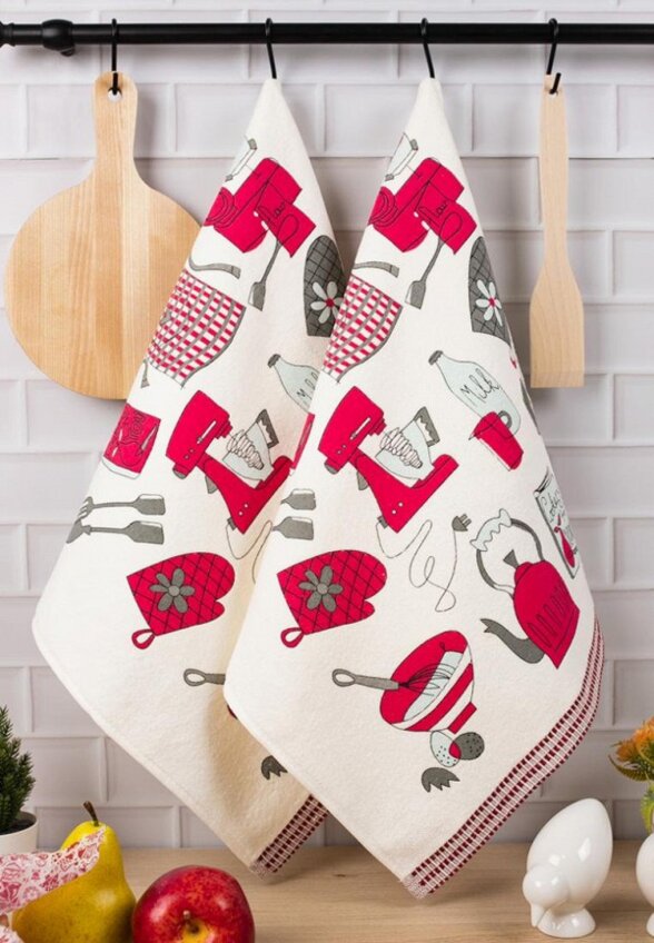 Набор полотенец кухонных Wellness