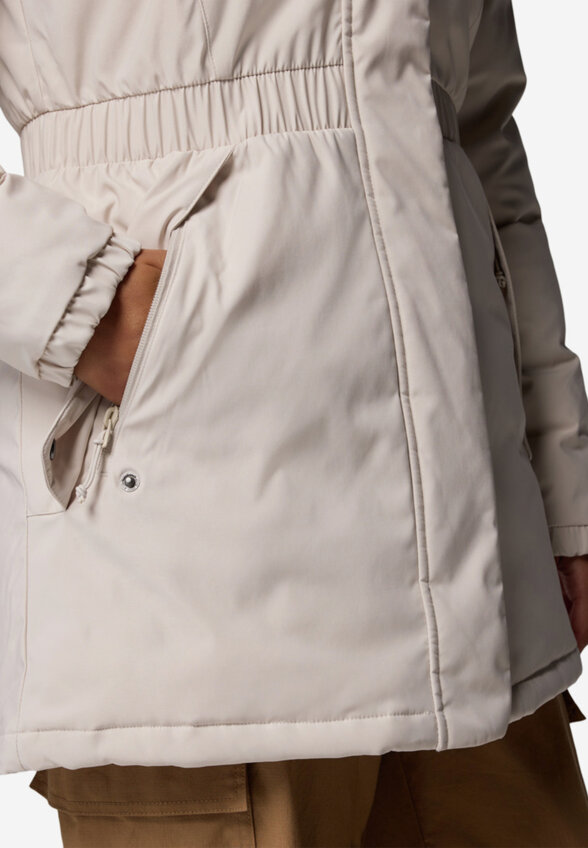 Парка женская Columbia Kennedy Meadows Mid Down Parka, Бежевый
