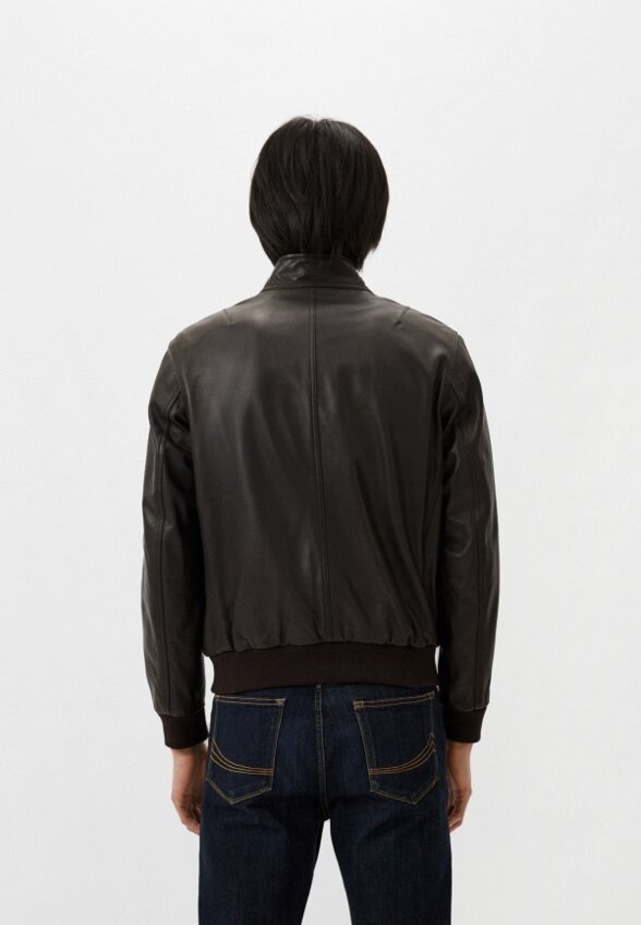 Куртка кожаная Serge Pariente
