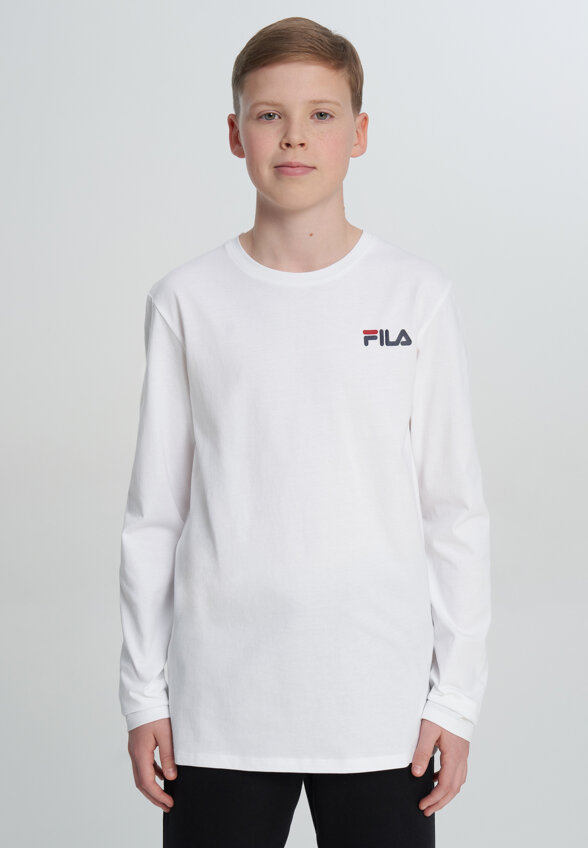 Лонгслив для мальчиков FILA, Белый