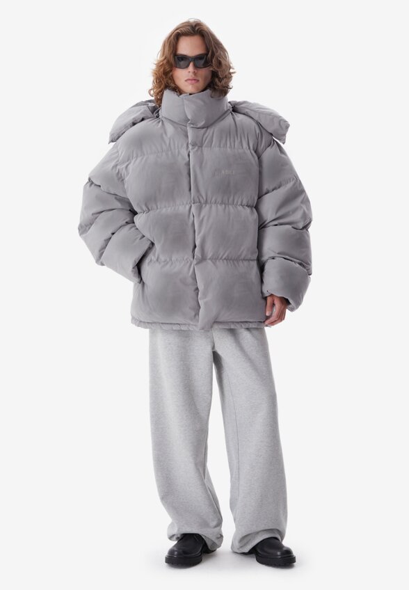 Пуховик Destressed Grey FABLE