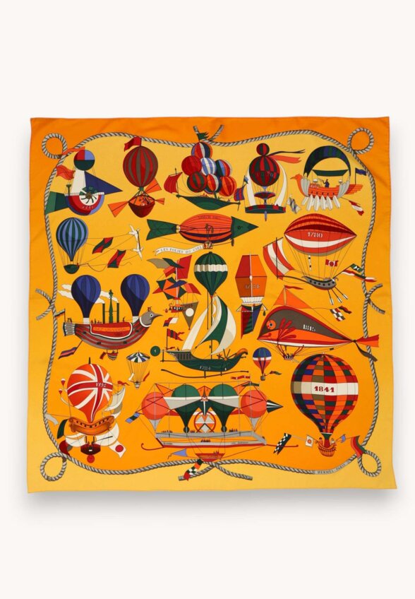 Hermes Silk Scarf