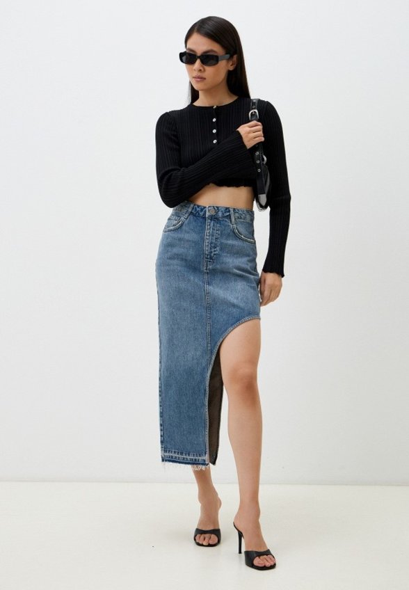 Юбка джинсовая Love Republic