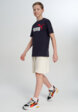 Футболка для мальчиков PUMA Ess 2 Color No.1 Logo, Синий4  - превью