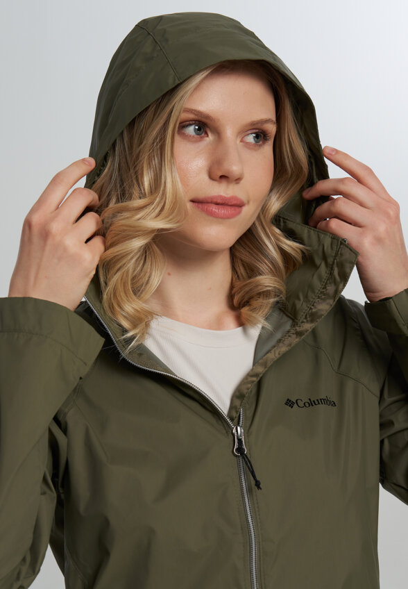 Ветровка женская Columbia Switchback IV Jacket, Зеленый