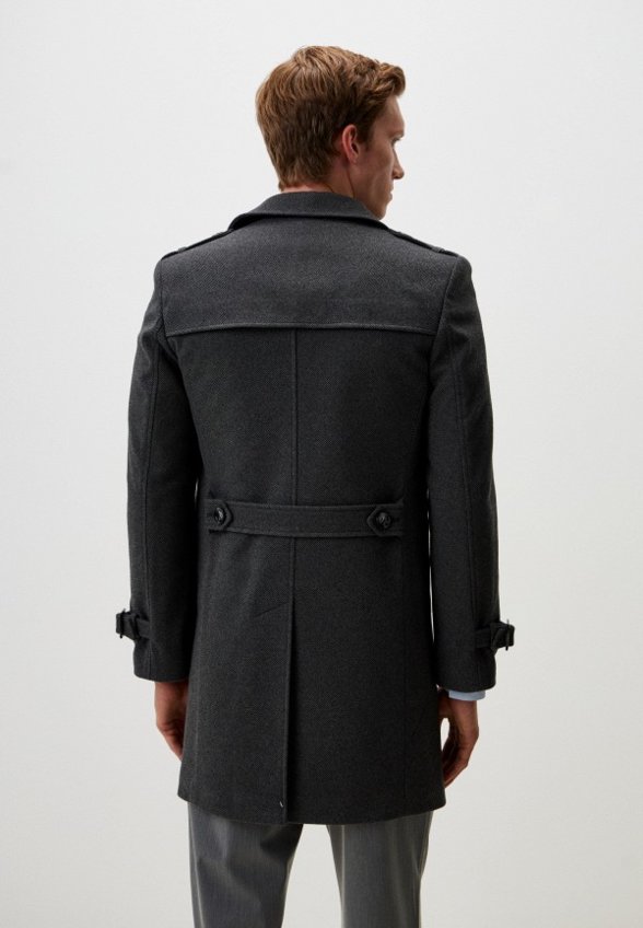 Пальто двубортное Berkytt