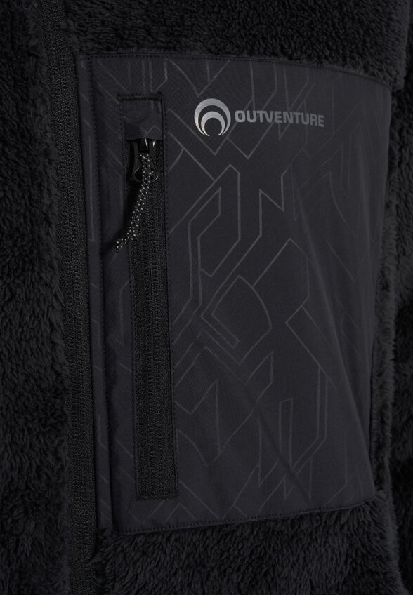 Джемпер флисовый мужской Outventure, Черный