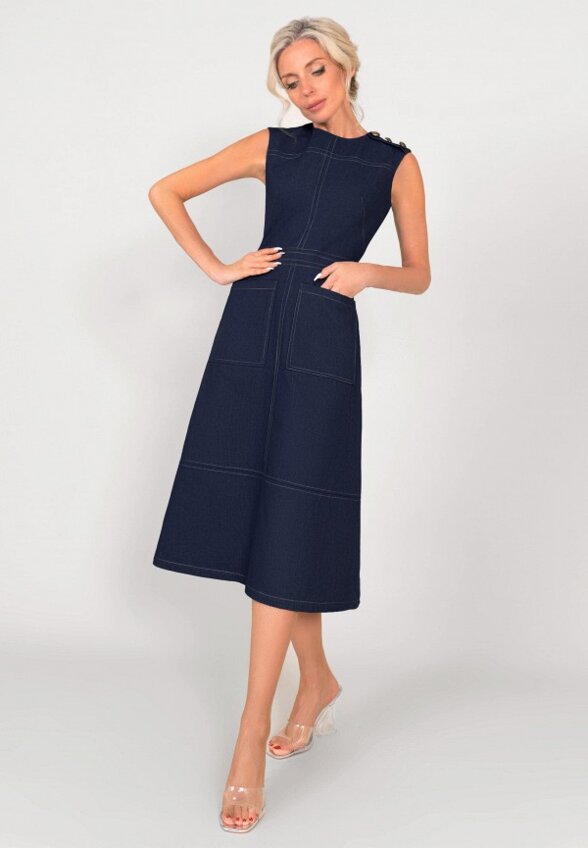 Платье джинсовое Alisia Fiori