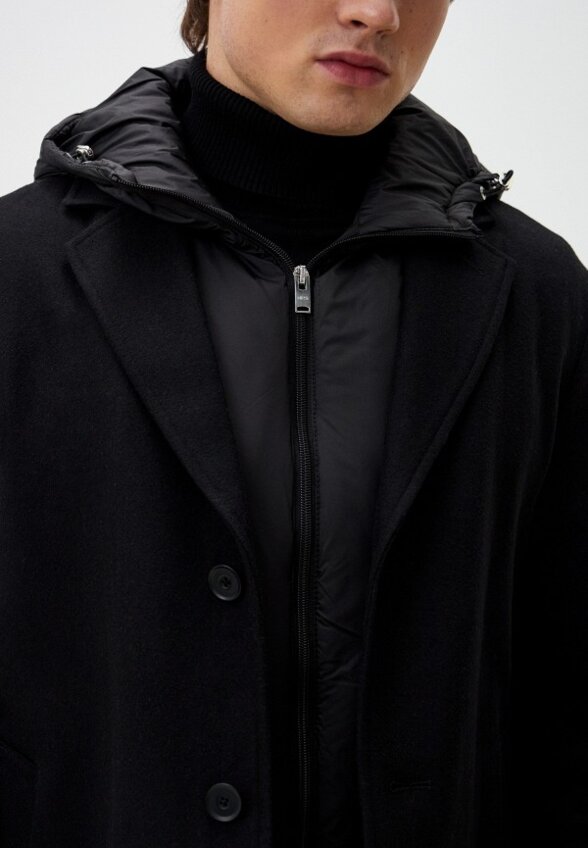 Пальто однобортное Mango Man