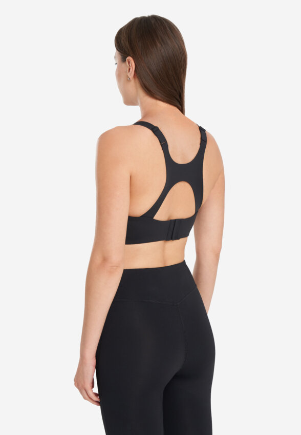 Топ бра спортивный Sensana, Черный
