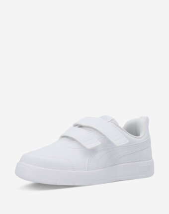 Кеды детские PUMA Courtflex V3 V Ps, Белый женщинам