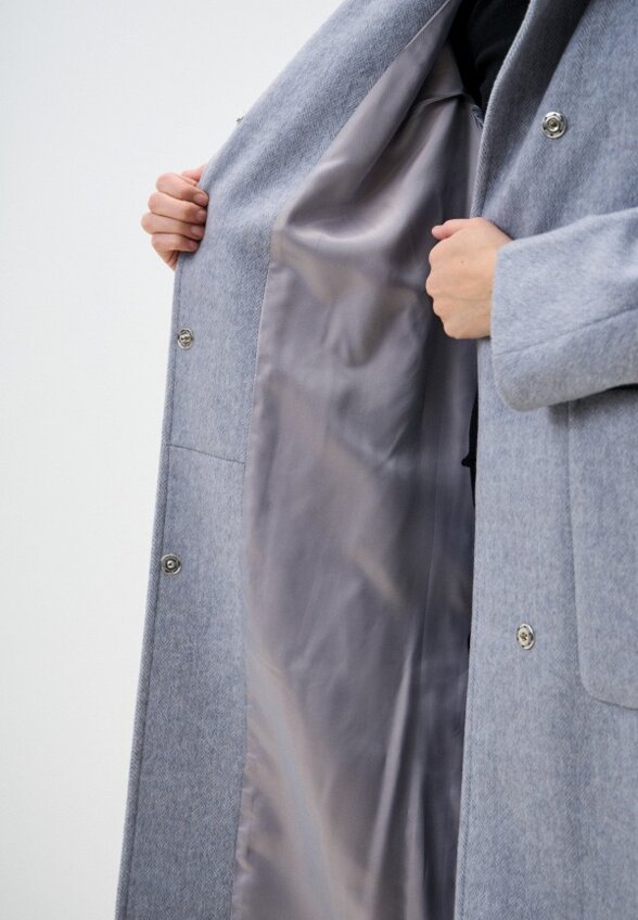 Пальто однобортное Sinar