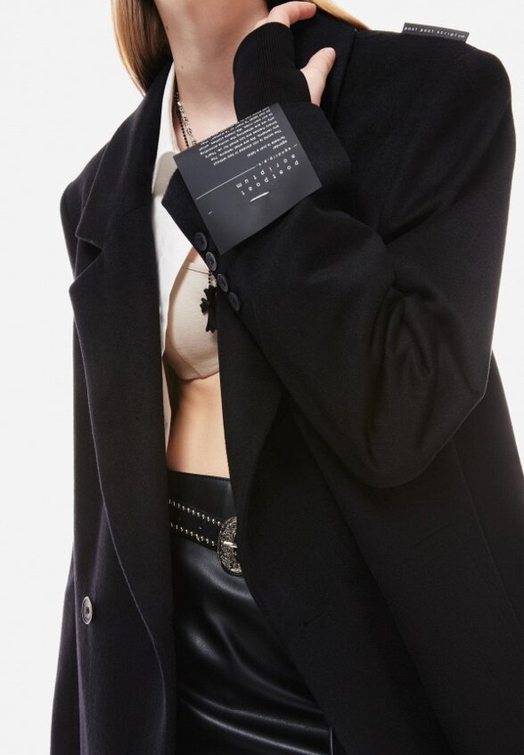 Пальто двубортное Post Post Scriptum