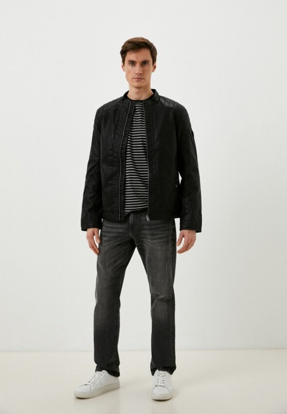 Куртка кожаная Tom Tailor