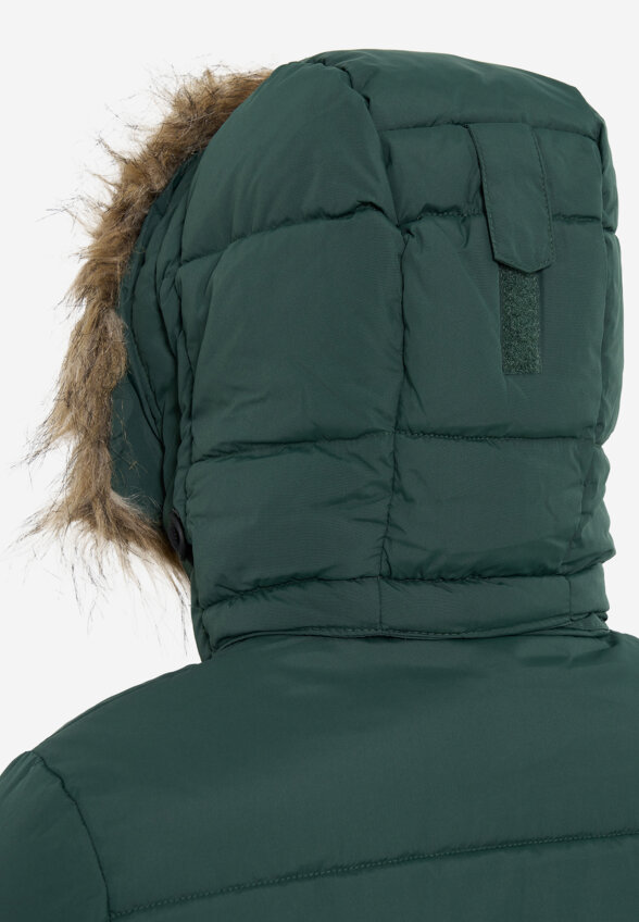Пуховик женский IcePeak Adaire, Зеленый