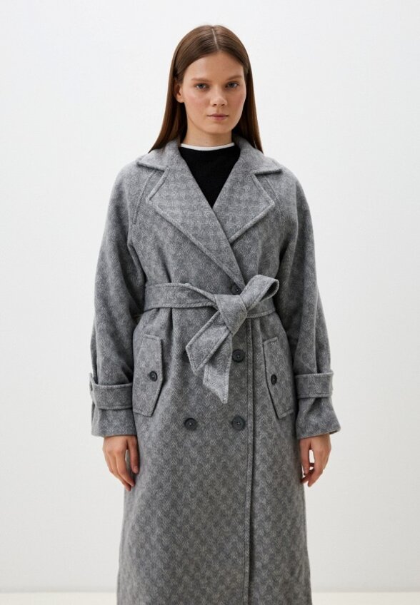 Пальто двубортное Снежная Королева