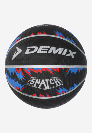 Мяч баскетбольный Demix Snatch Streetball, Черный