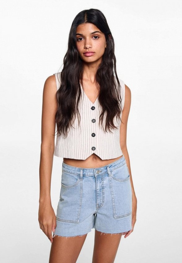 Шорты джинсовые Mango Teen