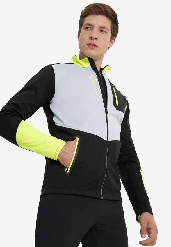 Куртка для беговых лыж мужская Fischer, Черный