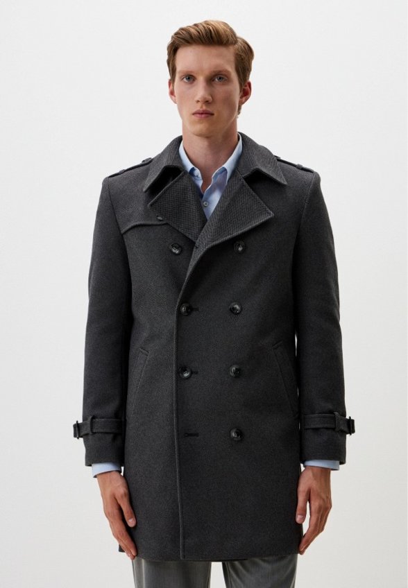 Пальто двубортное Berkytt