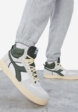 Кеды мужские Diadora Magic Basket Demi Cut Suede Leather, Белый7  - превью
