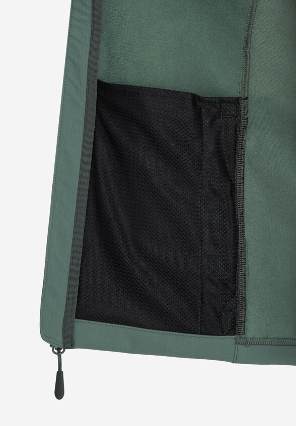 Куртка софтшелл женская Jack Wolfskin Bornberg, Зеленый