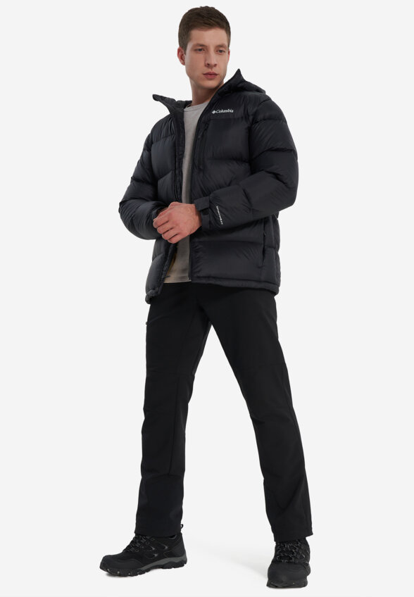 Пуховик мужской Columbia Cloudview Down Hooded Jacket, Черный