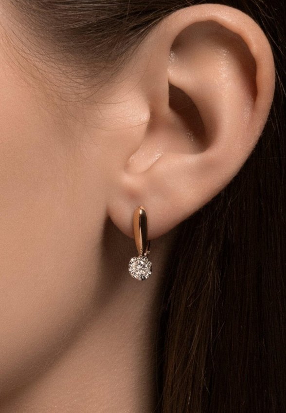 Серьги Diamant