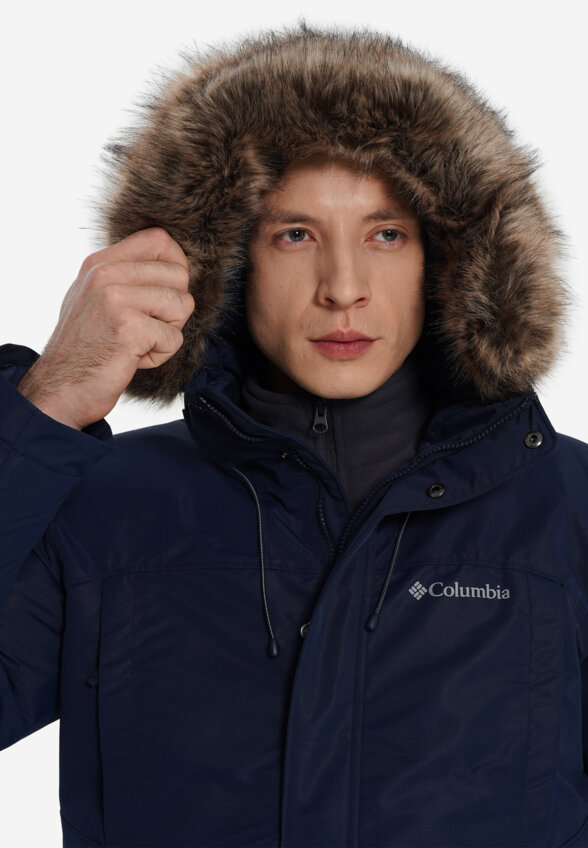 Пуховик мужской Columbia Marquam Peak III Parka, Синий