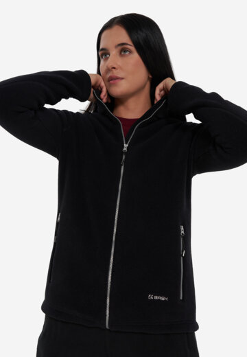 Джемпер флисовый женский Bask Jump, Черный