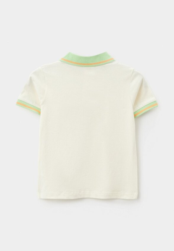 Поло Button Blue