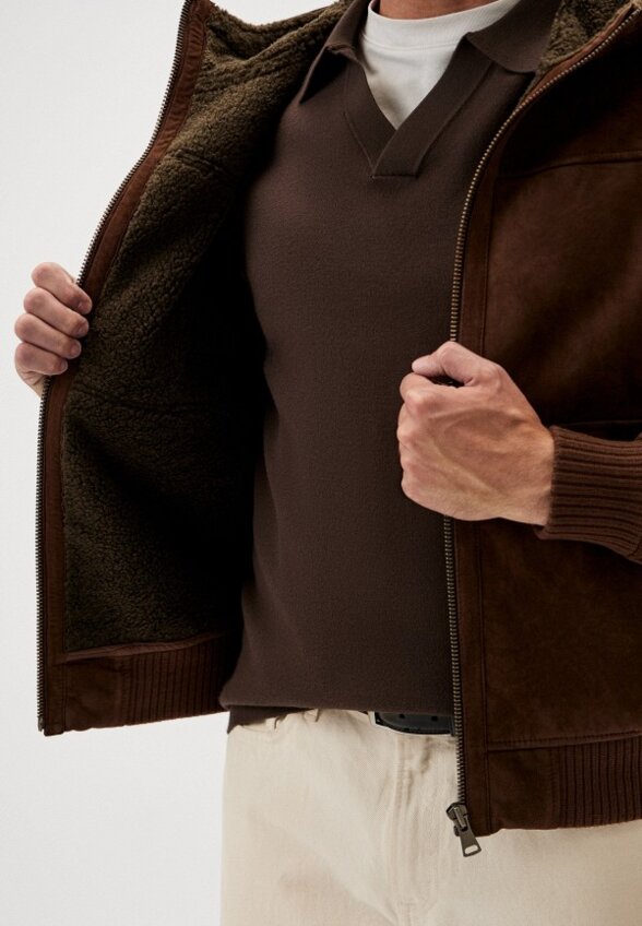 Бомбер меховой Blouson