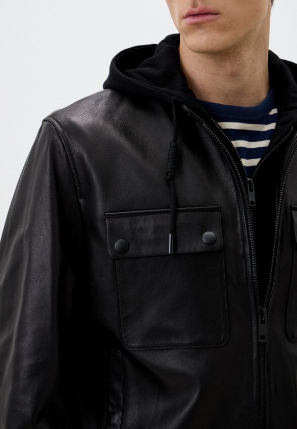 Куртка кожаная Jorg Weber