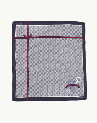 Gucci Silk Scarf женщинам